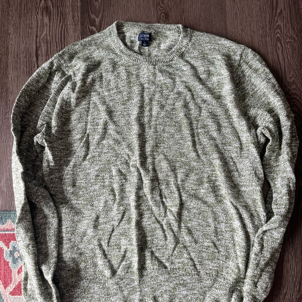 Men’s large JCrew crewneck sweater